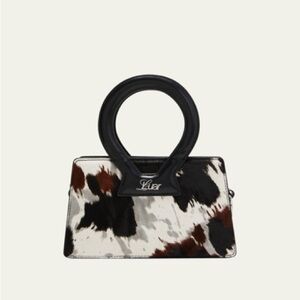Luar cow print bag